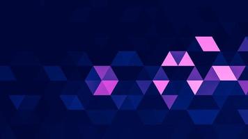 Blue pink polygonal pattern Abstract geometric background Triangular mosaic, perfect for website, mobile, app, advertisement, social media photo