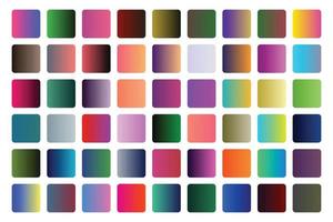 Multi color Vector Gradient Set