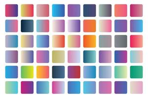 Multi color Vector Gradient Set