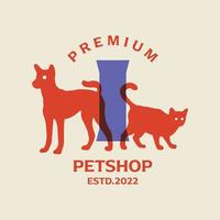 Alphabet I Petshop Logo vector