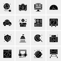 16 Universal Business Icons Vector Creative Icon Illustration to use in web and Mobile Related proje