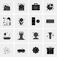 16 Business Universal Icons Vector Creative Icon Illustration to use in web and Mobile Related proje