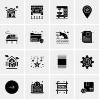 16 Universal Business Icons Vector Creative Icon Illustration to use in web and Mobile Related proje