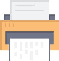 Confidential Data Delete Document File Information Shredder  Flat Color Icon Vector icon banner Temp