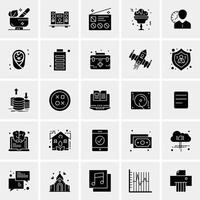 Designer Font Path Program Text Solid Icon Infographics 5 Steps Presentation Background vector