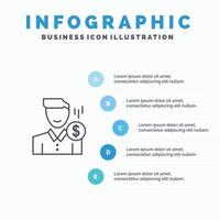 25 iconos de negocios universales vector ilustración de icono creativo para usar en proyectos relacionados con la web y dispositivos móviles