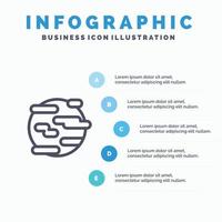 Board Game Score Scoreboard Solid Icon Infographics 5 Steps Presentation Background vector