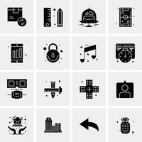 16 Universal Business Icons Vector Creative Icon Illustration to use in web and Mobile Related proje