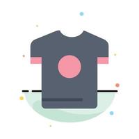 Tshirt Shirt Sport Spring Abstract Flat Color Icon Template vector