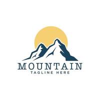 mountain logo vector design template