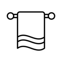 plantilla de diseño de vector de icono de toalla