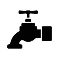 grifo de agua - plantilla de diseño de vector de icono de grifo