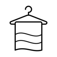 towel icon vector design template