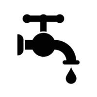 water tap - faucet icon vector design template