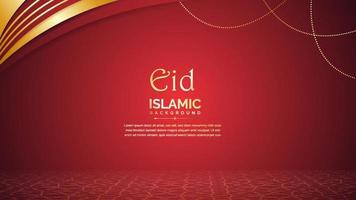 eid mubarak greeting background vector