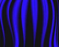 abstract blue illustration background banner with black line wave pattern. photo