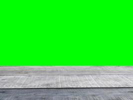shelf plank green screen background  green screen gray wooden table concept exhibit advertisement product photo