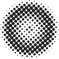 Halftone dot pattern texture background vector
