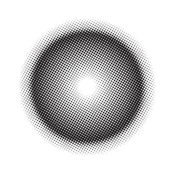 Halftone dot pattern texture background vector