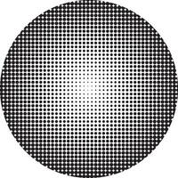 Halftone circular dots  vector