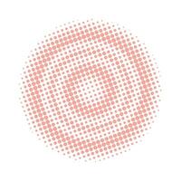 Abstract grunge halftone circles shapes vector