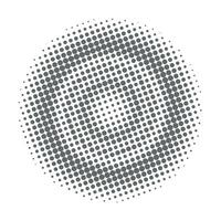 Abstract halftone circle vector