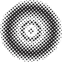 Abstract halftone dots background design vector