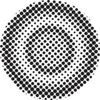 Abstract halftone dots background design vector