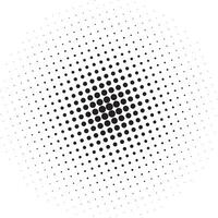 Halftone circular pattern and vector dots vector