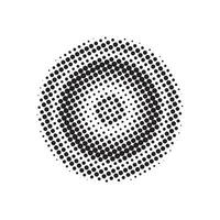 Abstract halftone dots vector