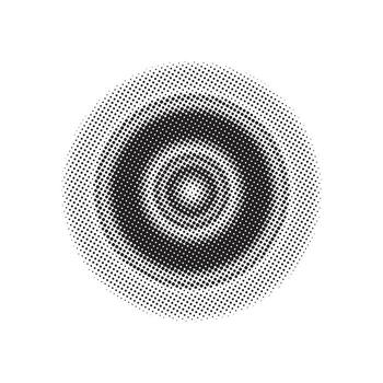 diseño de fondo de puntos de semitono abstracto vector