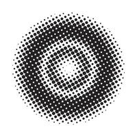 Halftone dot pattern texture background vector