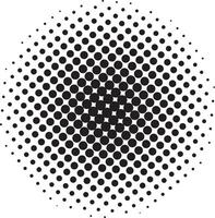 Abstract halftone dots background design vector