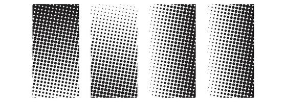 Abstract halftone square shapes vector