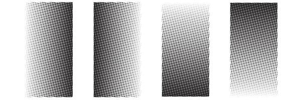 Abstract halftone square shapes vector