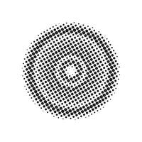 Abstract halftone dots vector