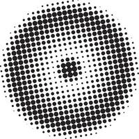 Halftone dot pattern texture background vector