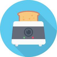 toaster vector illustration on a background.Premium quality symbols.vector icons for concept and graphic design.