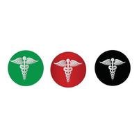 medical sign icons vector design