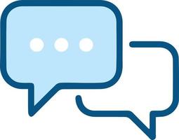 Talk bubble speech icons vector design