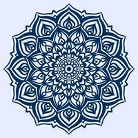 abstract mandala art with youth and soft color circular decoration for web or print vector design element