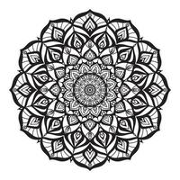 abstract mandala art with youth and soft color circular decoration for web or print vector design element