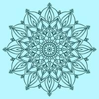 mandala art vector abstract round trippy ethnic design for web or print element