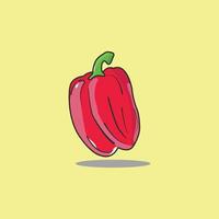 very spicy peppers illustration vector