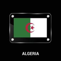 Algeria flag design vector