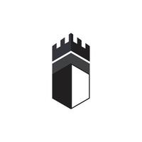 castle logo vector