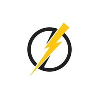 Lightning Logo Template vector