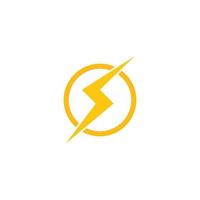 Lightning Logo Template vector