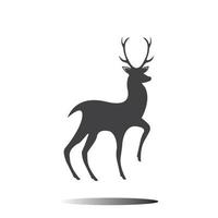 deer head logo vector