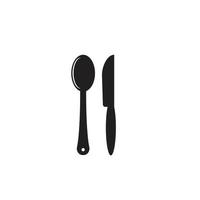 Cutlery vector icon illustration sign